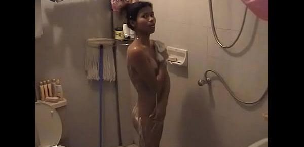  Nueng in the shower